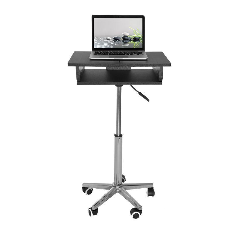 Folding Table Laptop Cart Graphite - Techni Mobili