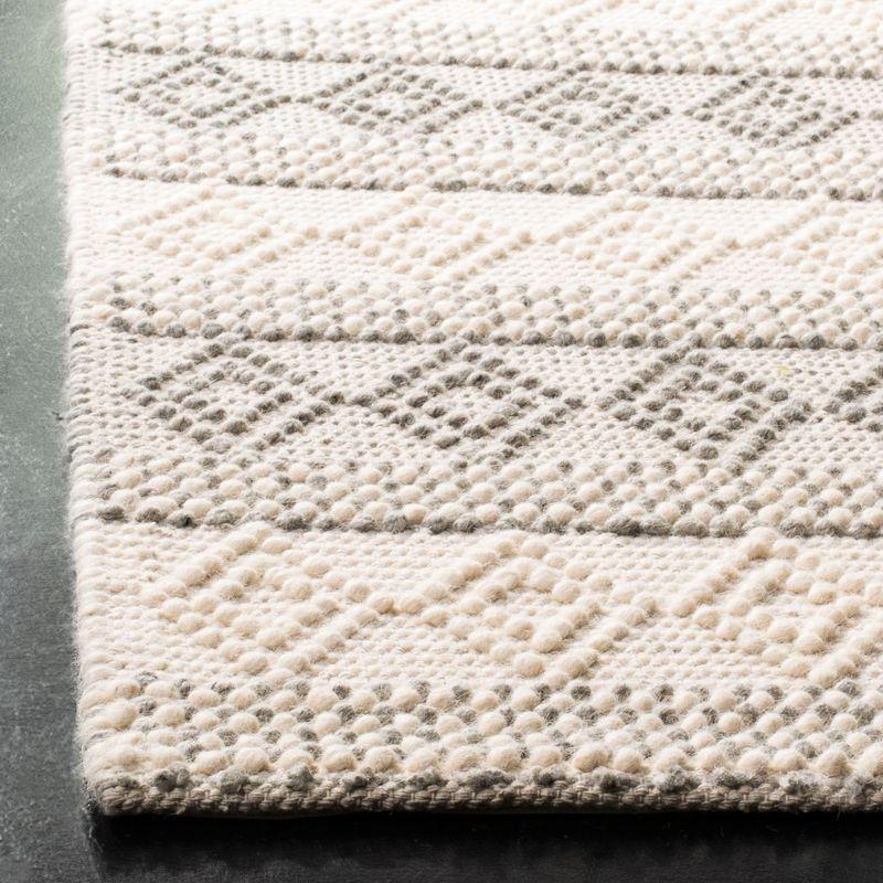 Natura NAT750 Hand Woven Area Rug - Grey/Ivory - 8'x10' - Safavieh.