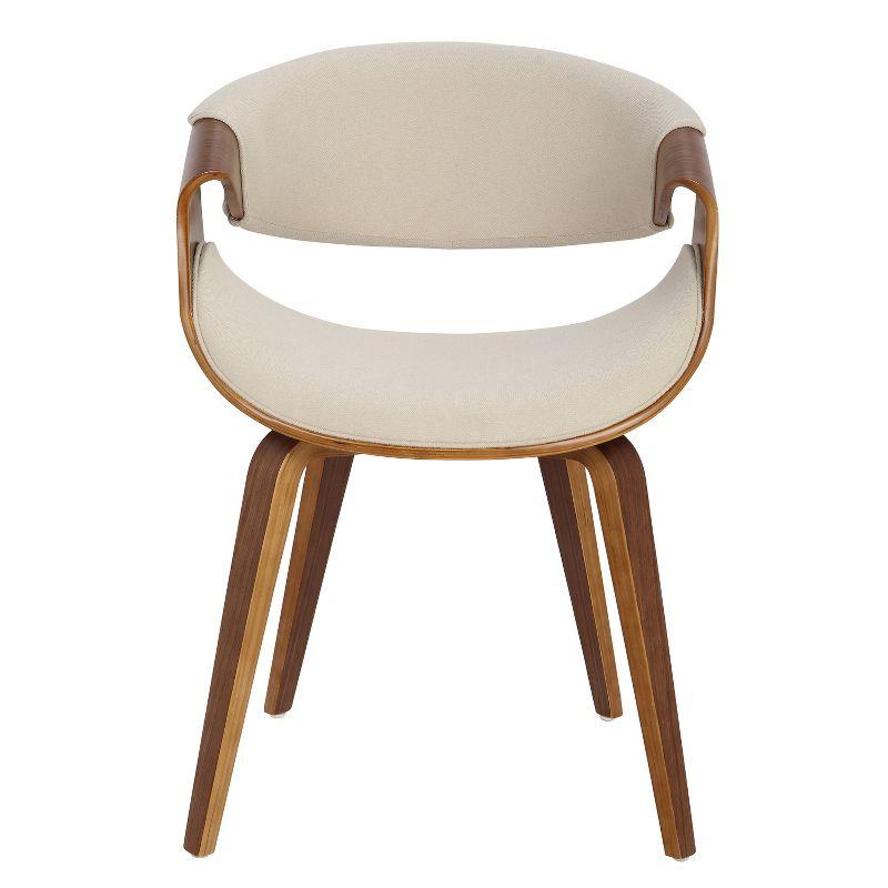 Curvo Mid-Century Modern Dining Accent Chair - LumiSource