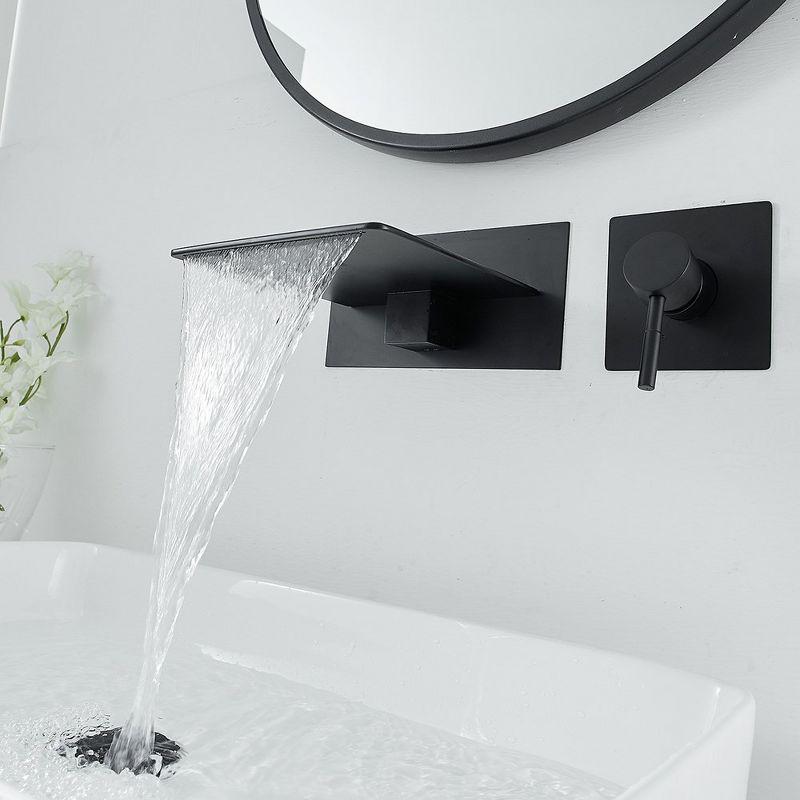 Wall Mounted Optional Single-handle Bathroom Faucet