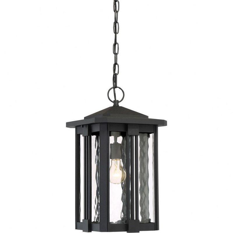 Quoizel Lighting Everglade 1 - Light Pendant in  Earth Black
