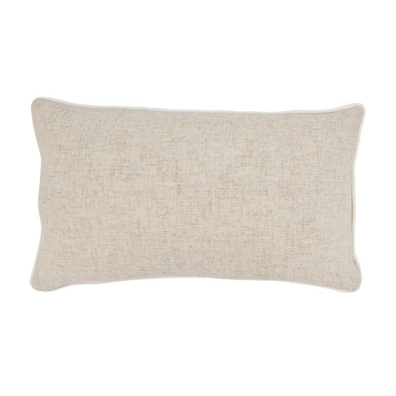 Saro Lifestyle Toscana Daydream Down Filled Down Filled Throw Pillow with Piping