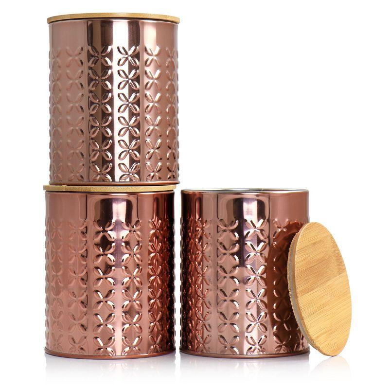 Metal Jar - Set of 3