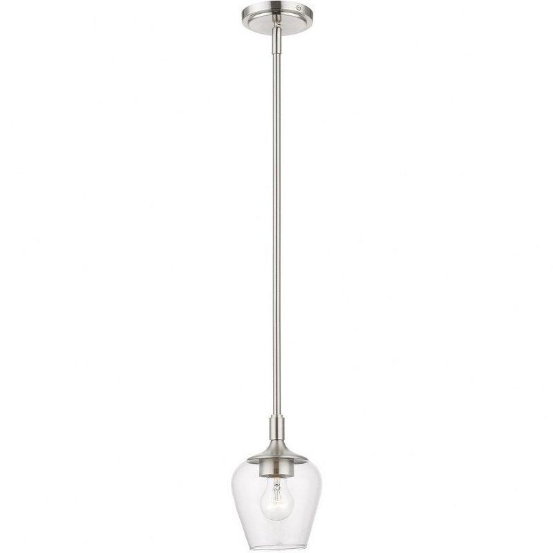 Livex Lighting Willow 1 - Light Pendant in  Brushed Nickel