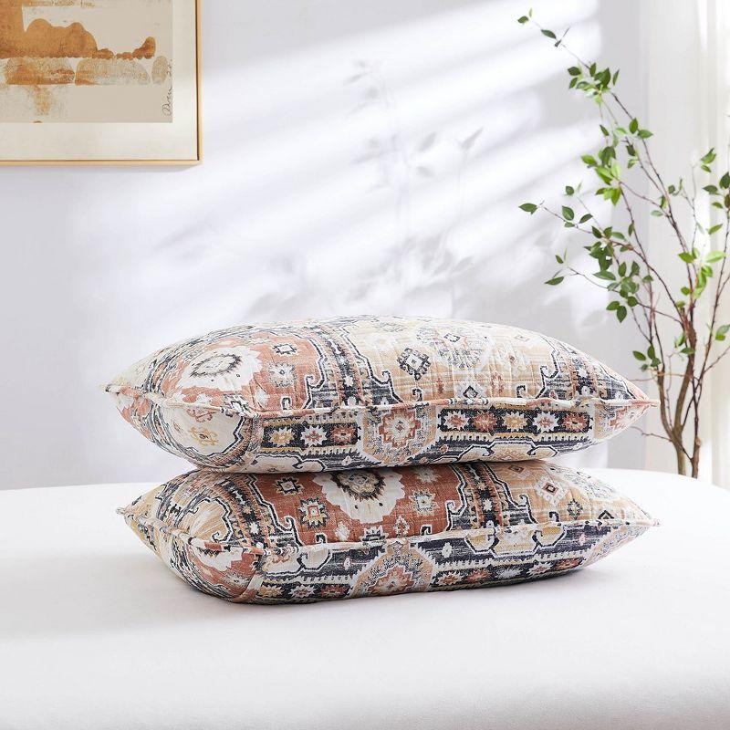 Southshore Fine Living Kilim Oversized 2-Piece Quilt Set Natural Twin / Twin XL