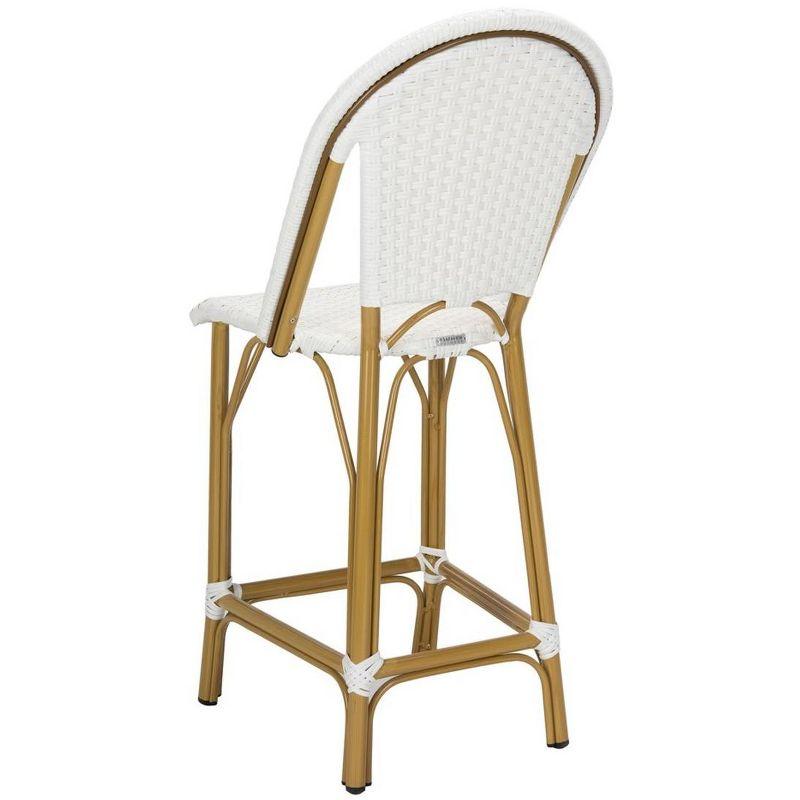 Gresley Indoor Outdoor  French Bistro Counter Stool  - Safavieh