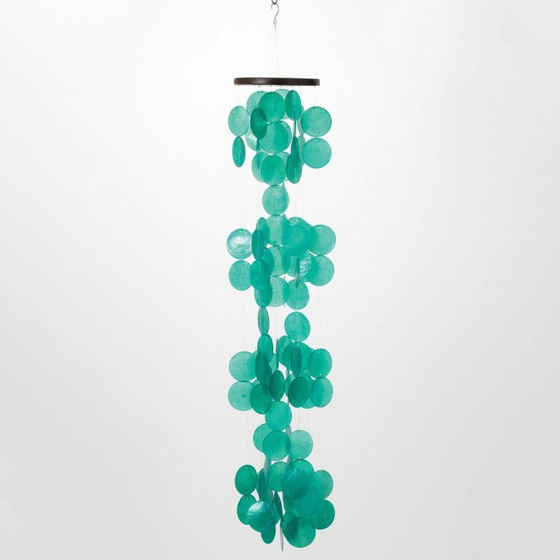 Asli Wood Abstract Wind Chime