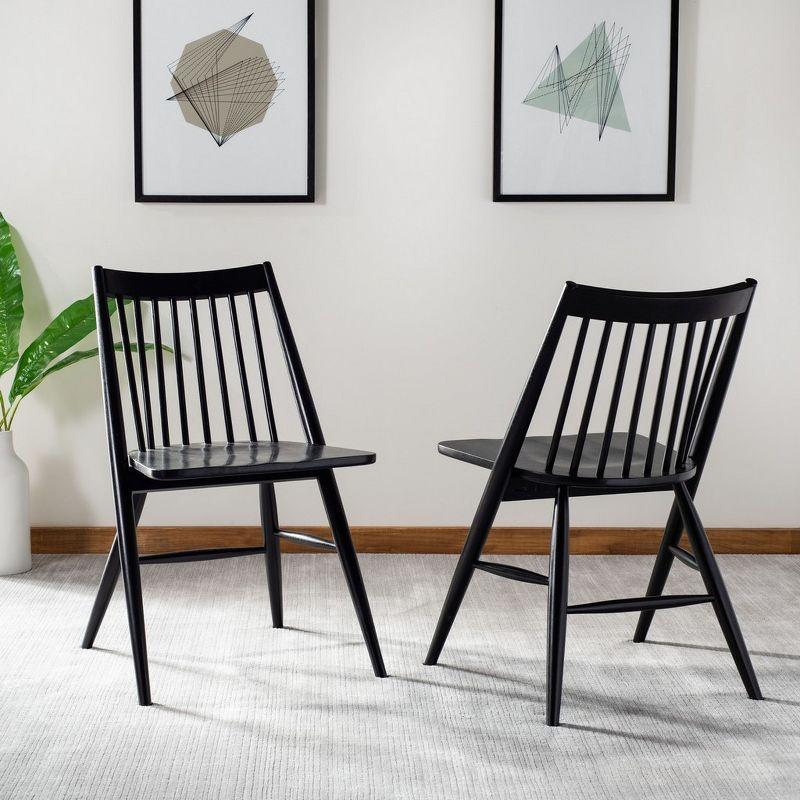 Kloss Solid Wood Slat Back Side Chair