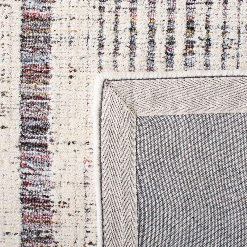 Metro MET991 Hand Tufted Indoor Area Rug - Red/Ivory - 4'x6' - Safavieh