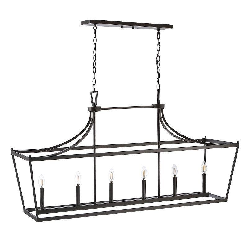 Aroris 6 Light 49" Pendant - PND4093 - Oil Rub Bronze - Safavieh