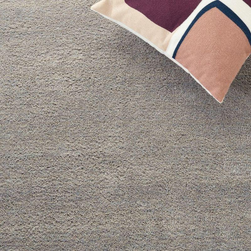 Himalaya HIM610 Handmade Area Rug - 8' Round - Grey - Safavieh