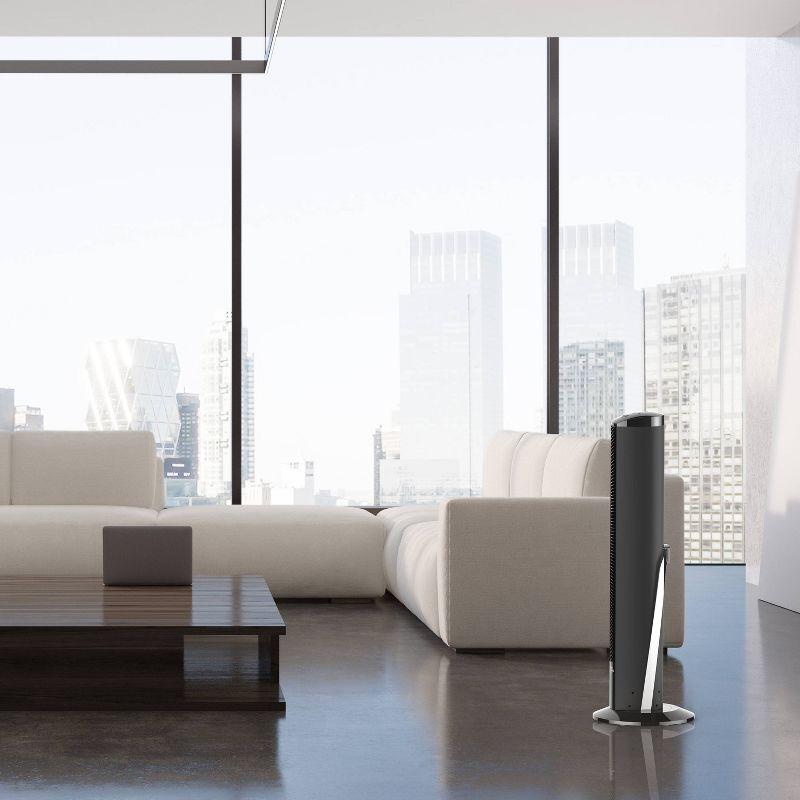 Vornado 37" OSCR37 Oscillating Tower Fan Black: Quiet Standing Fan with Remote, 4 Speeds, Programmable Timer, Indoor Use