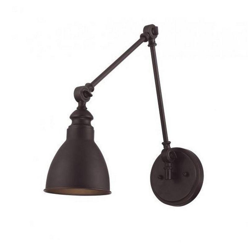 Savoy House Dakota 1 - Light Swing Arm Lamp in  English Bronze