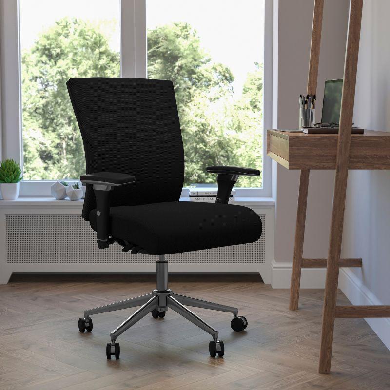 Flash Furniture Miguel 24/7 Intensive Use Executive Swivel Ergonomic Office Chair | Wayfair