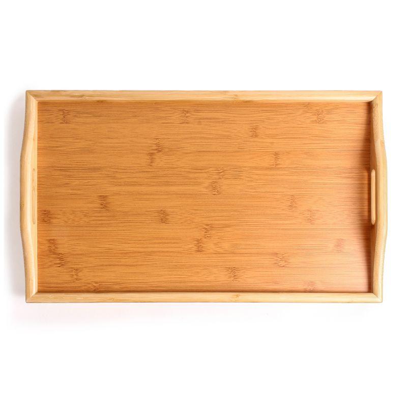 BergHOFF Bamboo Serving Tray with Folding Legs