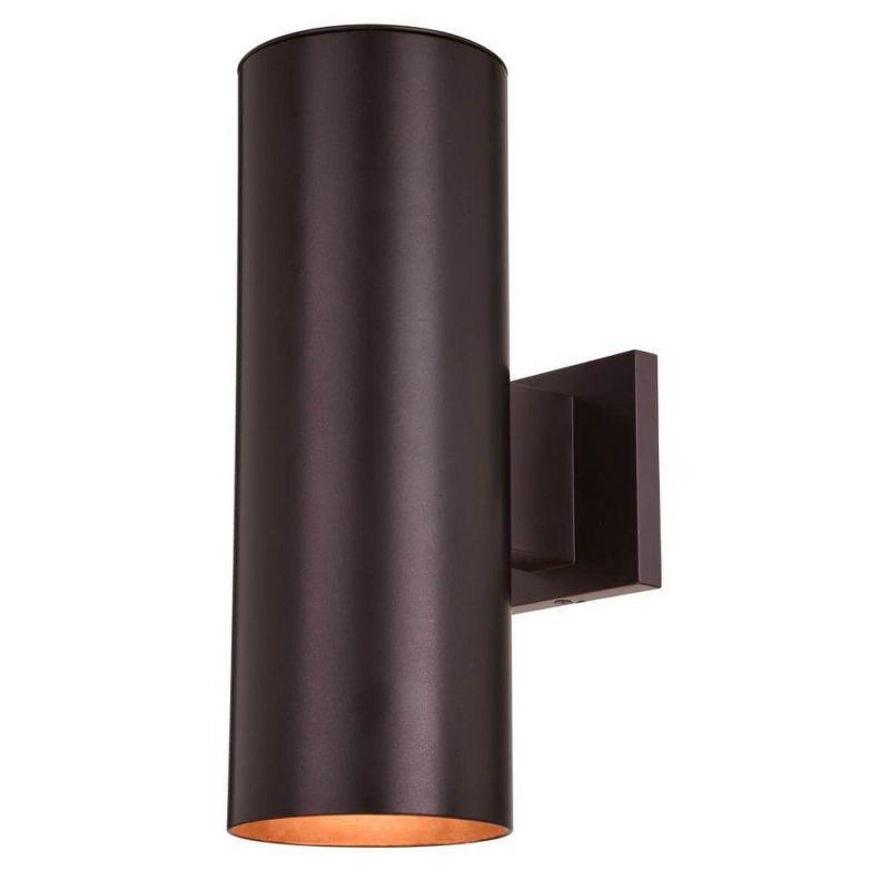 Chiasso Deep Bronze Aluminum Dimmable Outdoor Wall Light