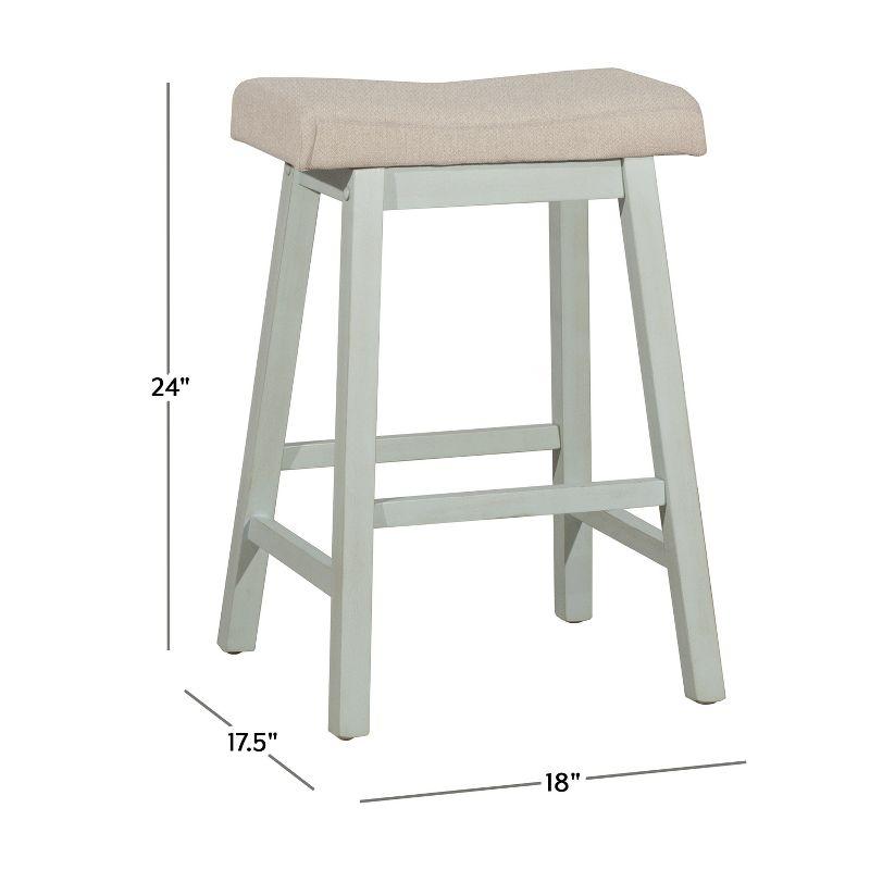 Moreno Backless 24" Non Swivel Counter Height Barstool - Hillsdale Furniture