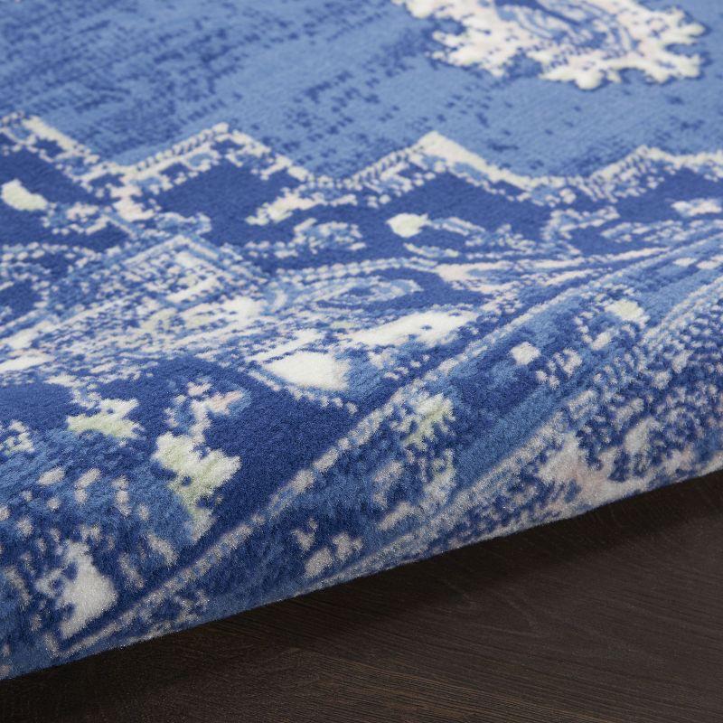 Nourison Whimsicle WHS03 Indoor only Area Rug - Navy 6' x 9'