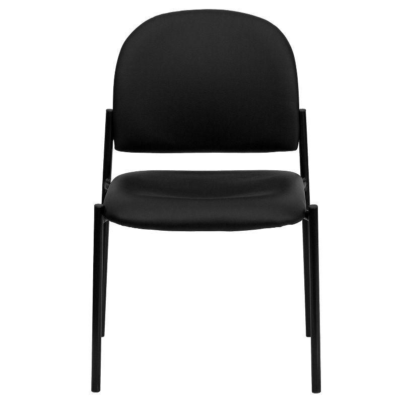 Prather Comfort Stackable Steel Side Reception Chair