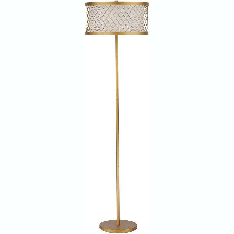 Evie Mesh Floor Lamp - LIT4199 - Gold - Safavieh