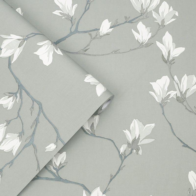 Laura Ashley Magnolia Grove Wallpaper Roll