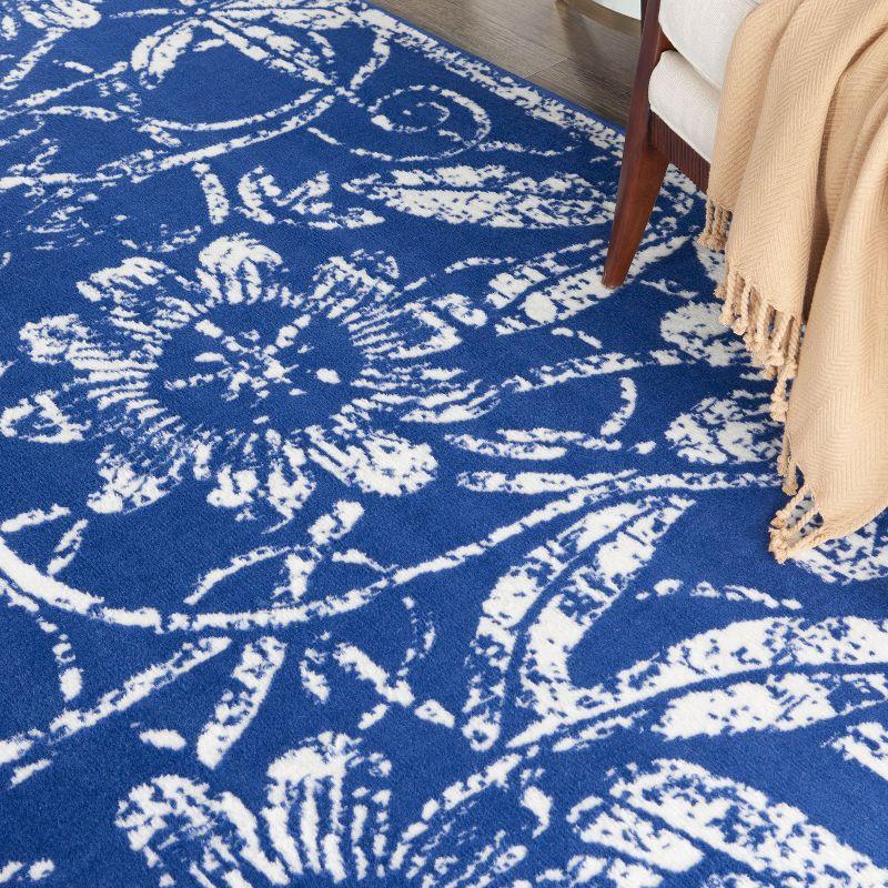 Nourison Whimsicle WHS05 Indoor only Area Rug - Navy 7' x 10'