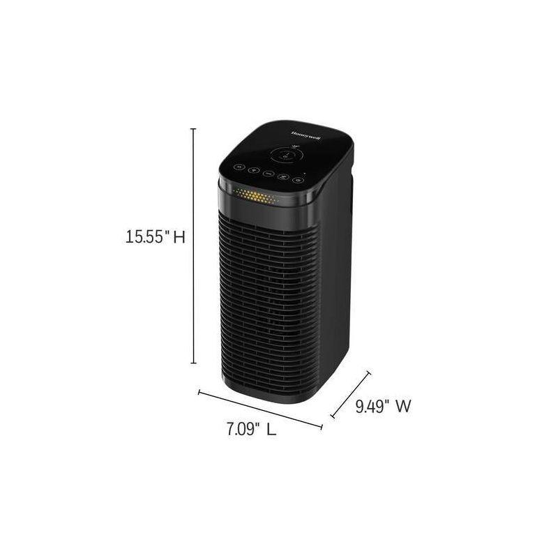 Portable Air Purifier For Medium Rooms (100 Sq Ft). Allergen Reducer For Wildfire/Smoke, Pollen, Pet Dander & Dust. Air Quality Indicator And Auto Mode