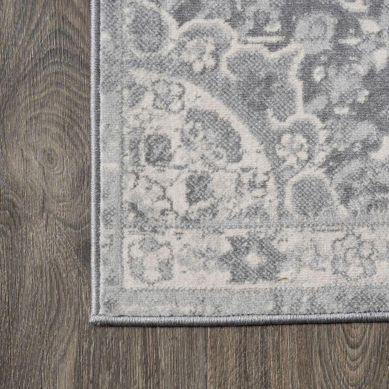 Modern Persian Vintage Moroccan Medallion Runner Rug - JONATHAN Y