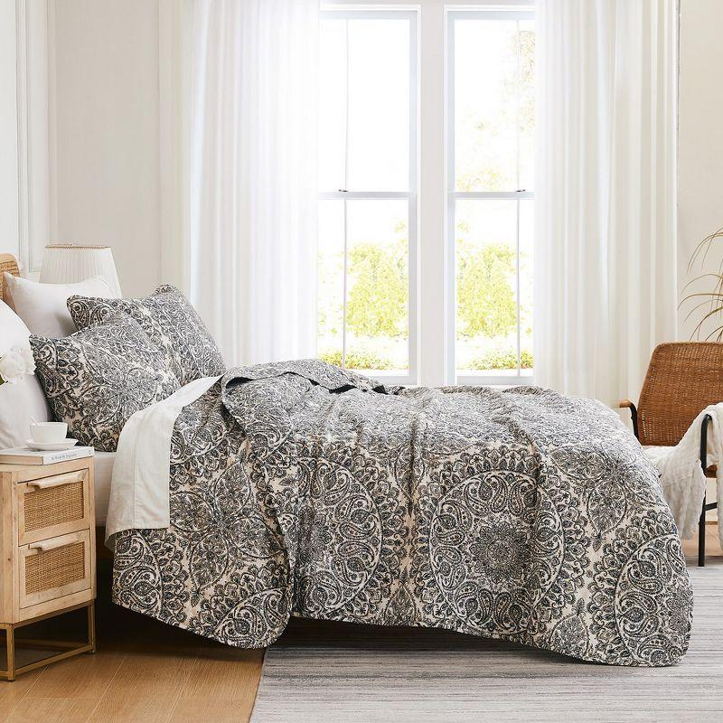 SouthShore Fine Linens Ashanti Oversized easy care lightweight Quilt Set by Southshore Fine Linens & Reviews | Wayfair