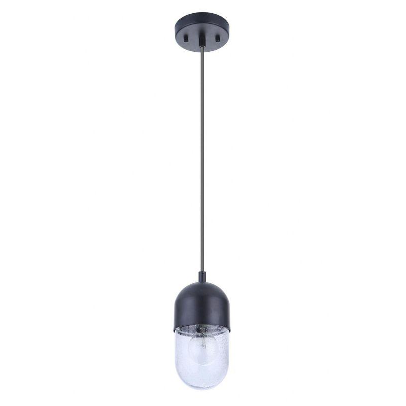 Craftmade Lighting 1 - Light Pendant in  Flat Black