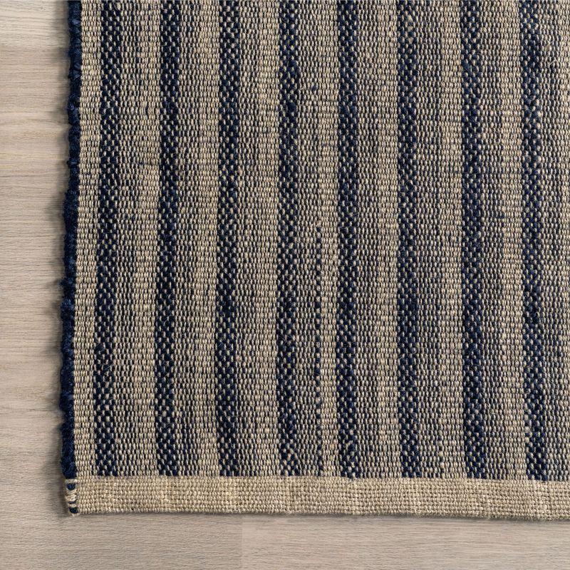 Emily Henderson x Rugs USA Lake Striped Jute Area Rug