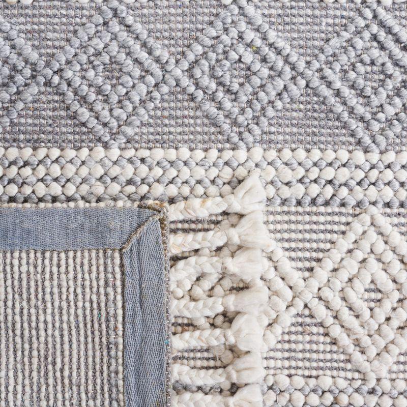Natura NAT317 Hand Woven Area Rug - Silver - 8'9"x11'9" - Safavieh.