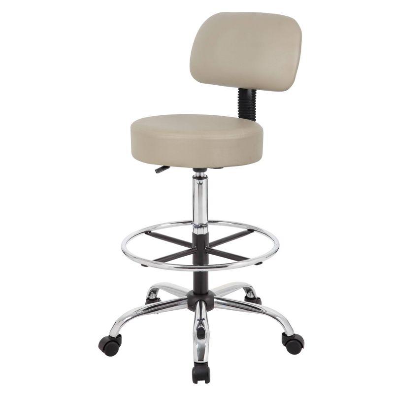 Boss Office Products Vinyl Drafting Chair