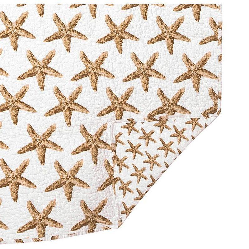 Sand Bridge Stars Throw Blanket