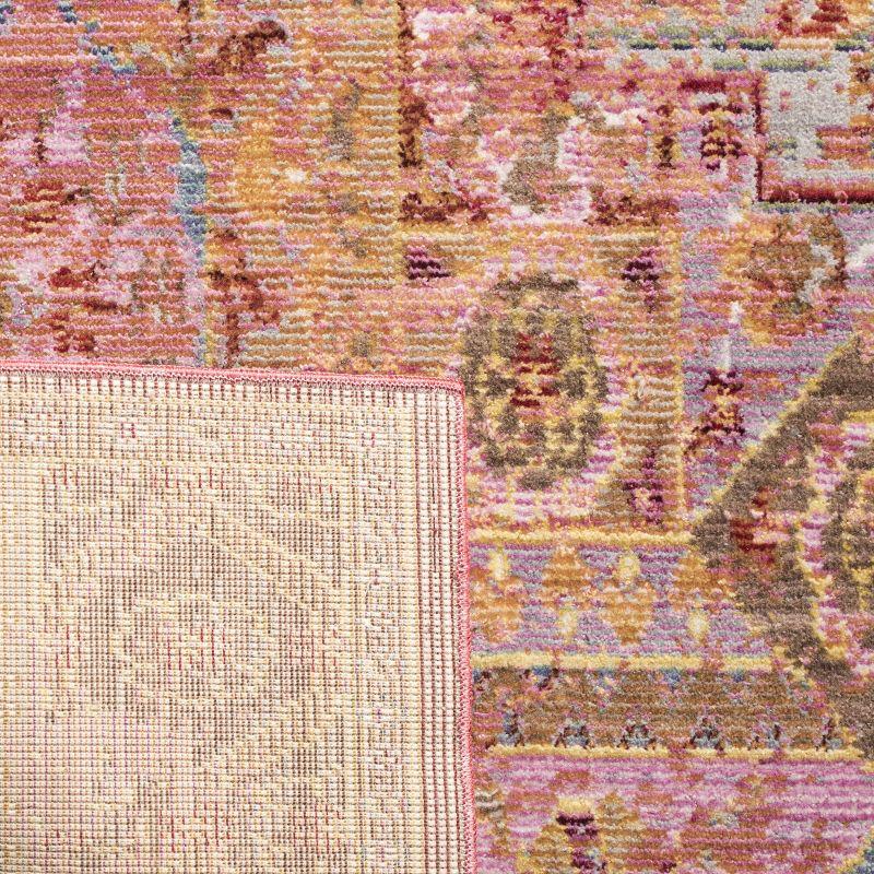 Valencia VAL216 Power Loomed Indoor Area Rug - Multi - 4'x6' - Safavieh