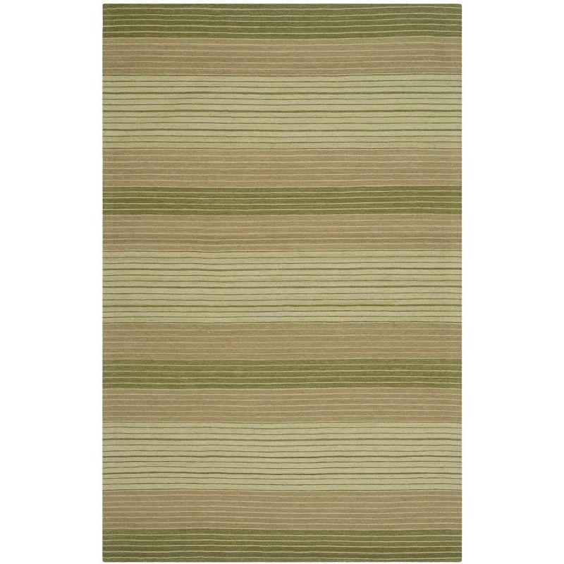 Marbella MRB283 Hand Loomed Indoor Area Rug - Green - 6'x9' - Safavieh.