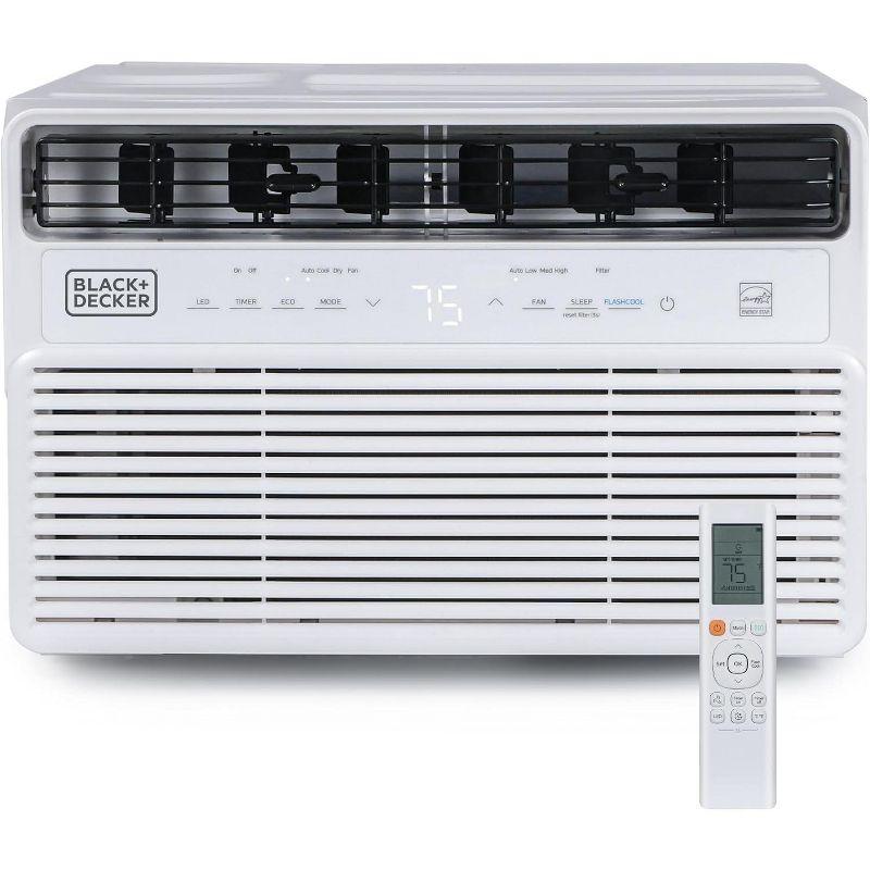 BLACK+DECKER BD10NWES 10,000 BTU Inverter Window Air Conditioner, White