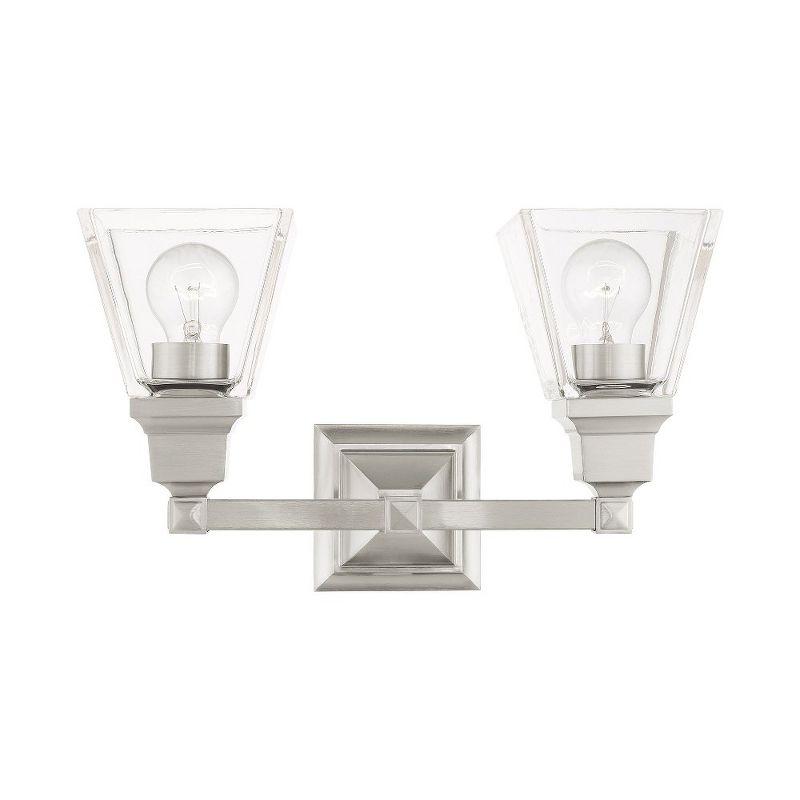 Livex Lighting Mission 2 - Light Vanity in  Brushed Nickel