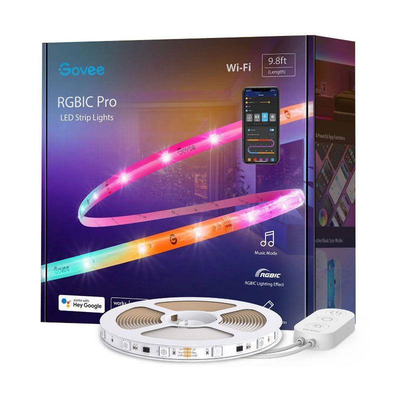 Govee 9.8ft Color-Changing Wi-Fi LED Strip Lights