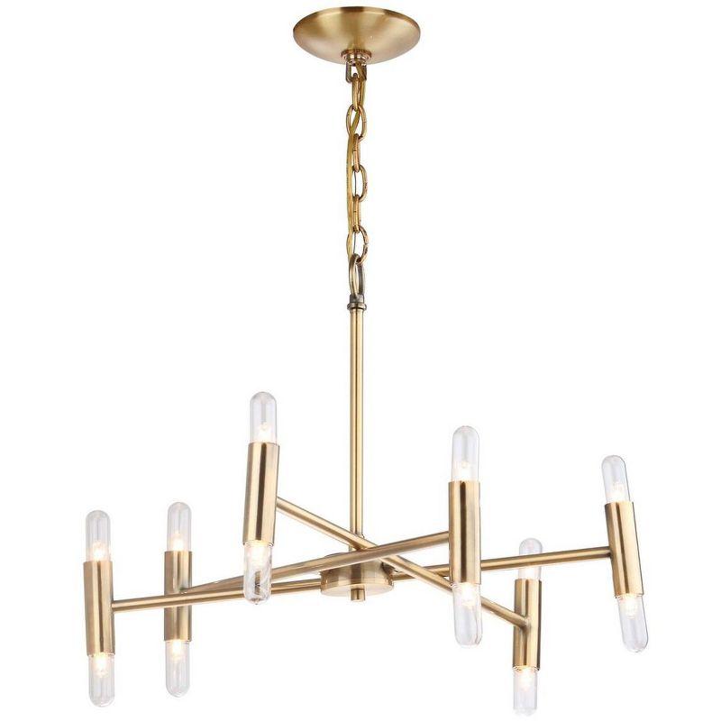 Gale 22" Gold Metal Contemporary Chandelier