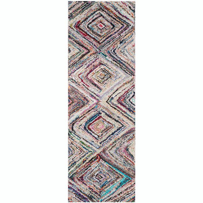 Nantucket NAN314 Hand Tufted Indoor Runner Rug - Multi - 2'3"x7' - Safavieh.