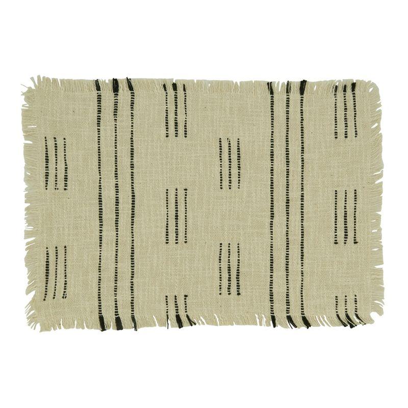 Amayah Cotton Striped Rectangle Placemat