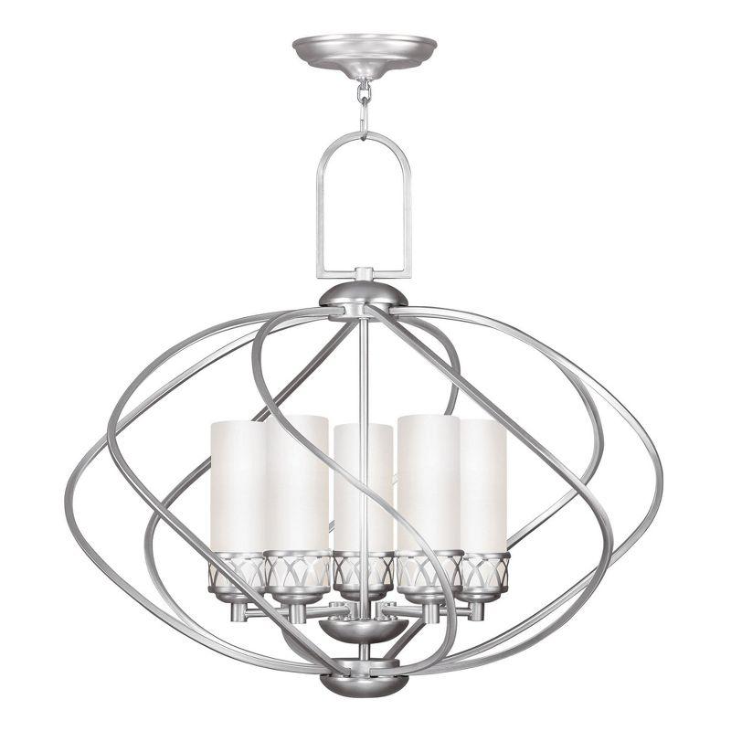 Livex Lighting Westfield 5 - Light Chandelier in  Brushed Nickel