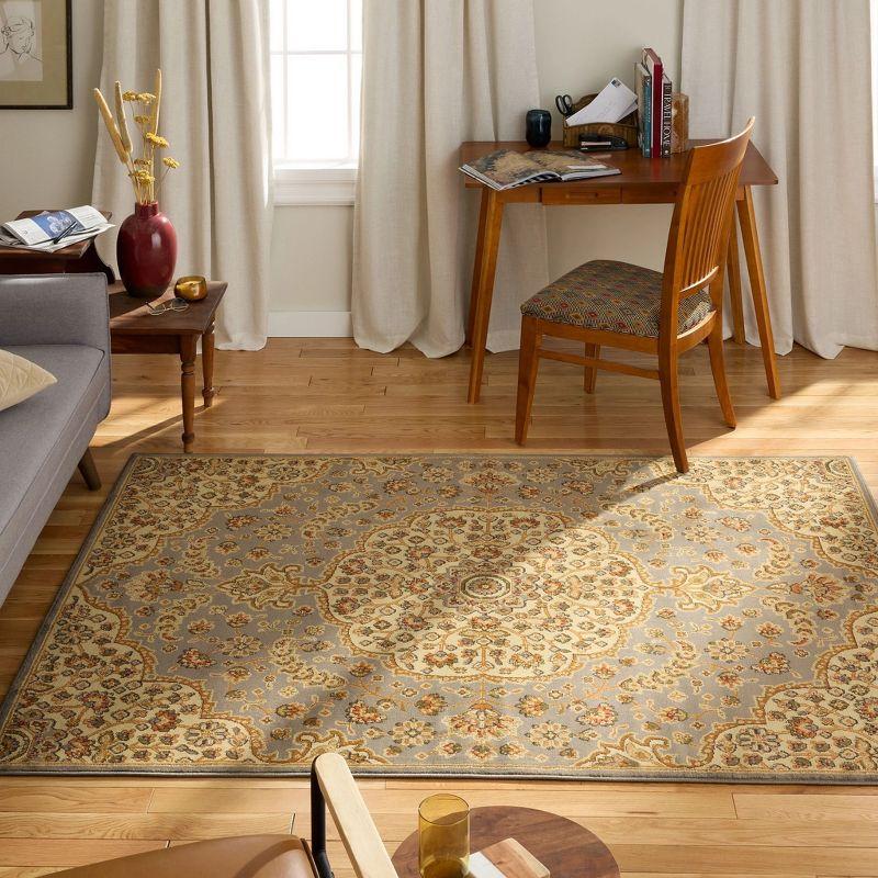 Home Dynamix Royalty Medallion Traditional Area Rug