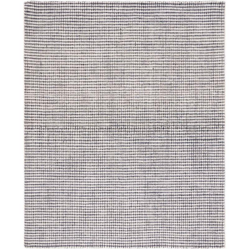 Abstract ABT853 Handmade Indoor Area Rug - Grey/Ivory - 8'x10' - Safavieh