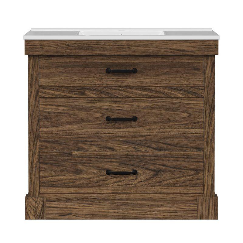 Teamson Home Stratford 22.25" x 24" 2-Door Removable Wall Cabinet, White