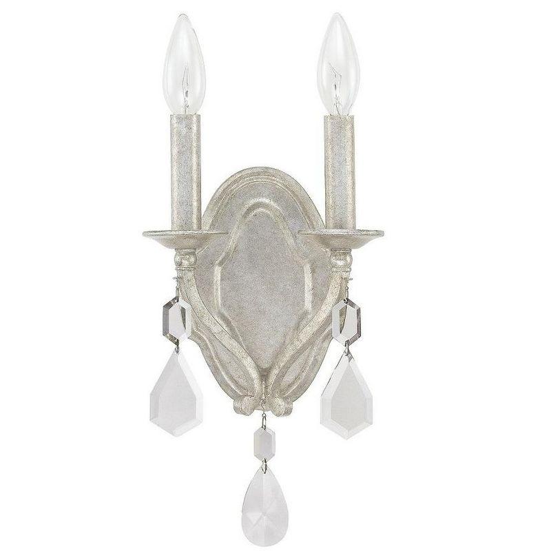 Capital Lighting Blakely 2 - Light Wall Light in  Antique Silver