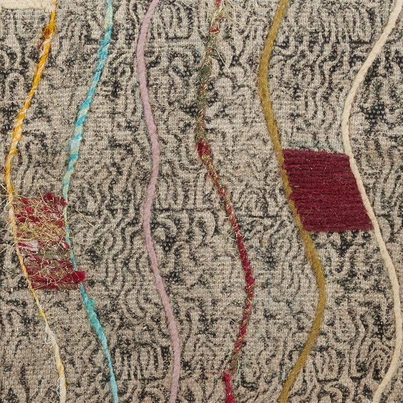 Saro Geometric 100% Cotton Table Runner