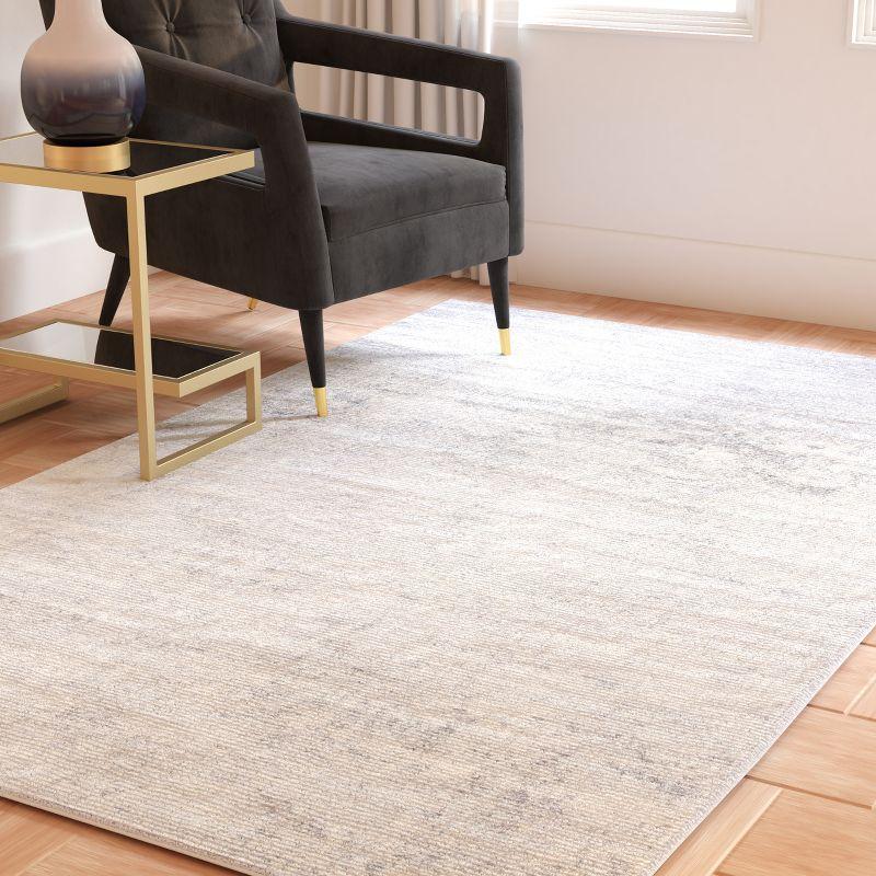 Adamson Gray/Ivory Area Rug