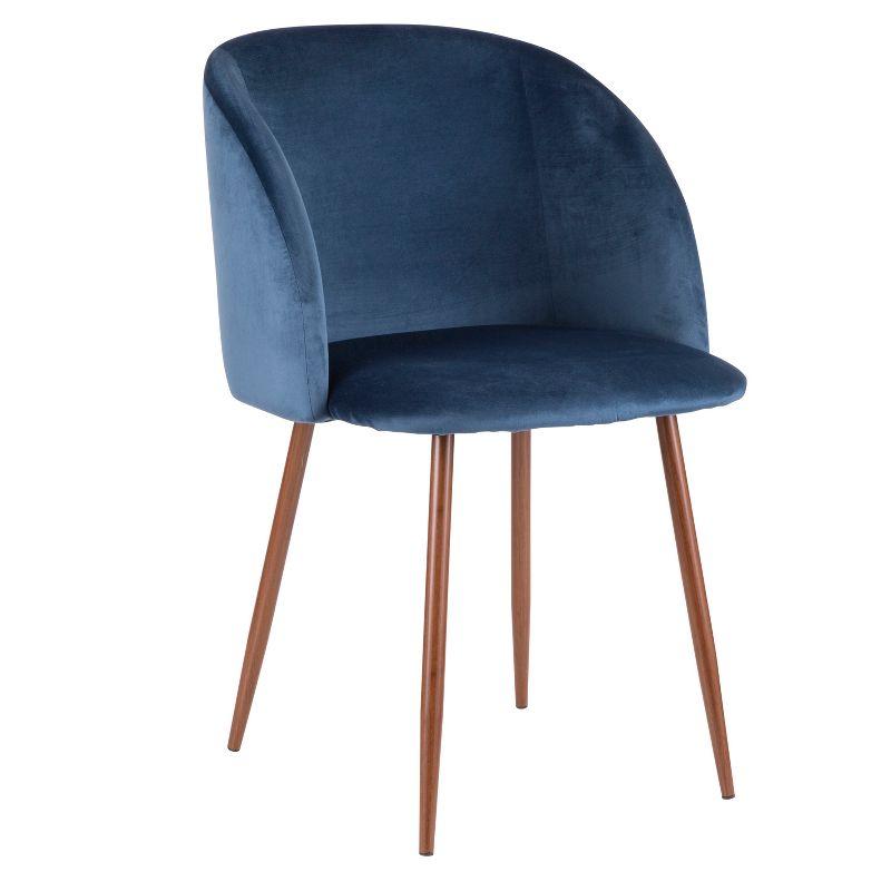 Terrance 18.5'' H Velvet Upholstered Parsons Chair
